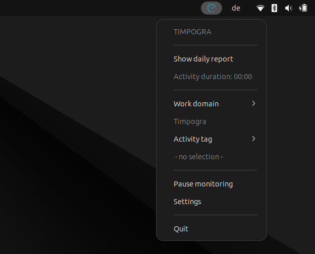 Desktop time tracking